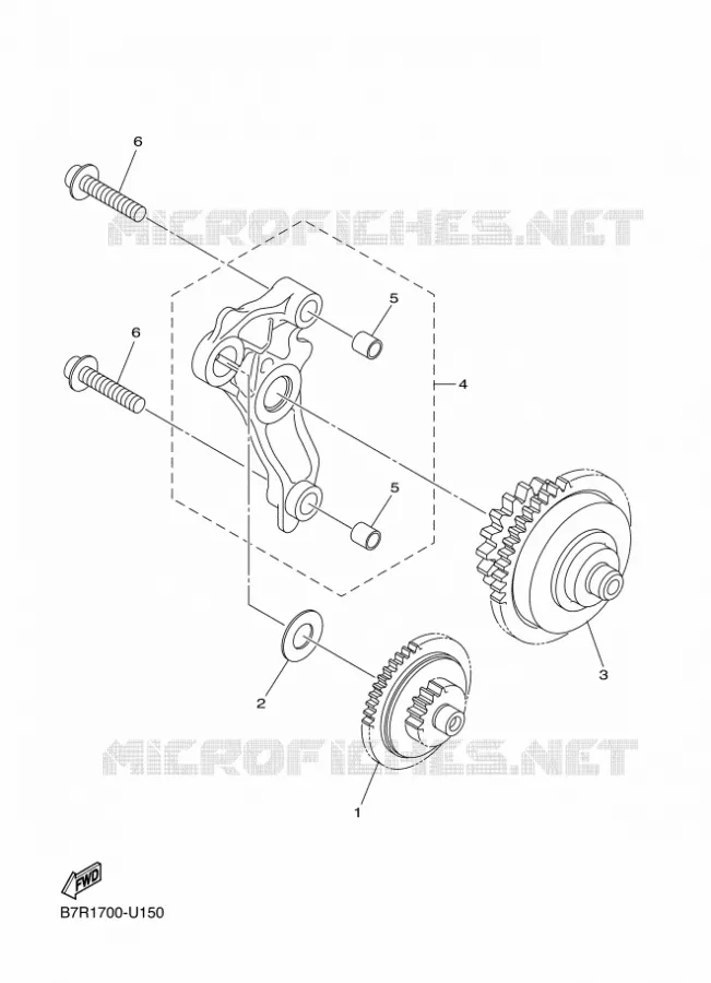 STARTER CLUTCH Yamaha MOTO 450 2020 WRF  WR450F