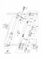 FRONT FORK for Yamaha XSR 2020