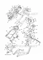 FENDER for Yamaha MT 2020