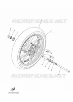 FRONT WHEEL for Yamaha MT 2020