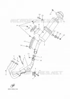 EXHAUST for Yamaha TENERE 2020