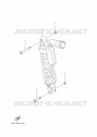 REAR SHOCK ABSORBER for Yamaha TENERE 2020
