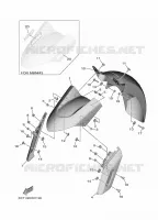 FENDER for Yamaha TMAX 2020
