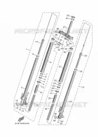 FRONT FORK for Yamaha TMAX 2020