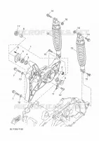 SWINGARM / SHOCK ABSORBER for Yamaha XMAX 2020