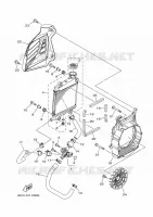 RADIATOR / HOSES for Yamaha TRICITY 2020