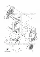 RADIATOR / HOSES for Yamaha TRICITY 2020