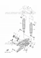 SWINGARM / SHOCK ABSORBER for Yamaha TRICITY 2020