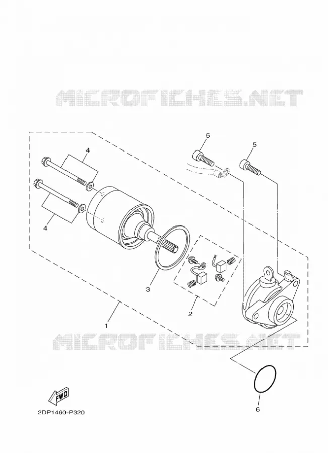 STARTER MOTOR Yamaha SCOOTER 125 2020 NMAX  GPD125-A