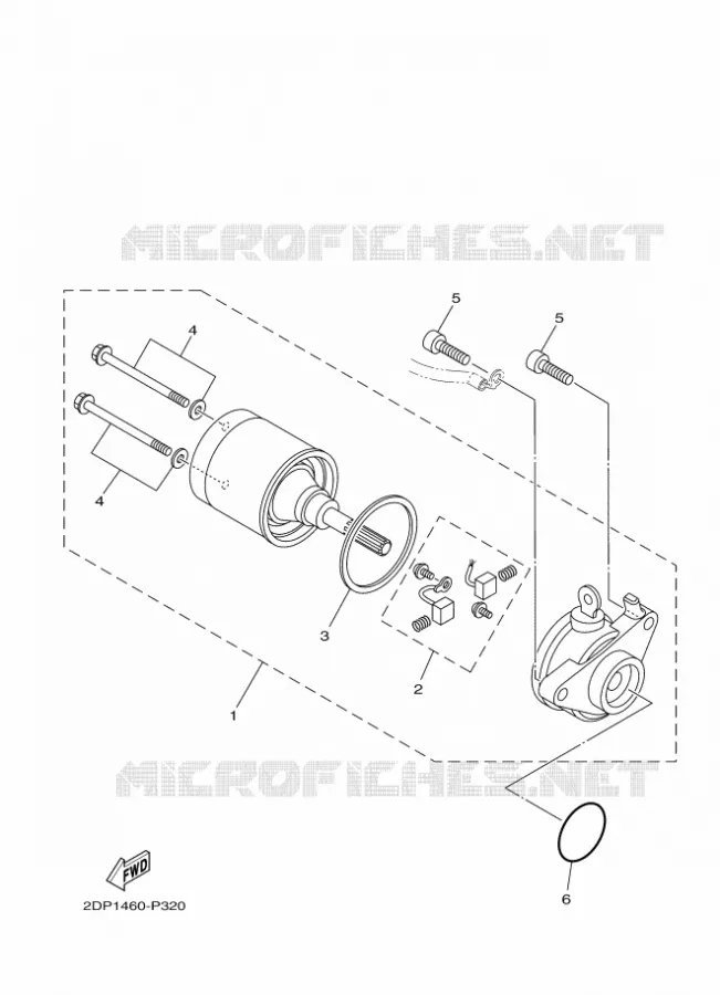 STARTER MOTOR Yamaha SCOOTER 155 2020 NMAX  GPD150-A