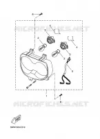 HEADLIGHT for Yamaha BOOSTER (MBK) 2012
