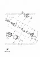 CRANKSHAFT / PISTON for Yamaha KODIAK 2020