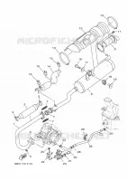 EXHAUST for Yamaha KODIAK 2020