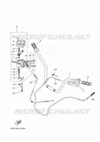HANDLEBAR & CABLES for Yamaha KODIAK 2020