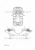 STICKER for Yamaha KODIAK 2020