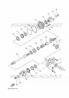 CROSS SHAFT for Yamaha KODIAK 2020