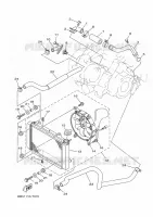 RADIATOR / HOSES for Yamaha KODIAK 2020