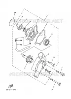 WATERPUMP / HOSES for Yamaha KODIAK 2020
