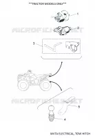WVTA ELECTRICAL / TOW HITCH for Yamaha KODIAK 2020