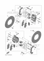 FRONT BRAKE CALIPER for Yamaha WOLVERINE 2020