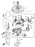 MAGNETO for Yamaha 40 1991