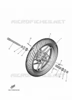 FRONT WHEEL for Yamaha TRACER 2021