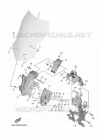 WINDSCREEN for Yamaha TRACER 2021