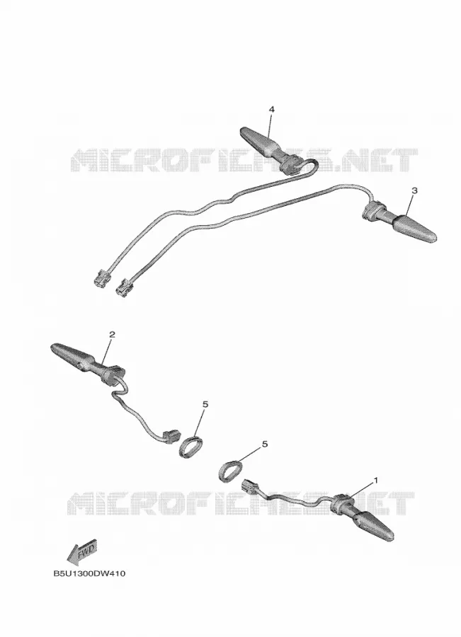 INDICATOR Yamaha MOTO 900 2021 TRACER  MTT890
