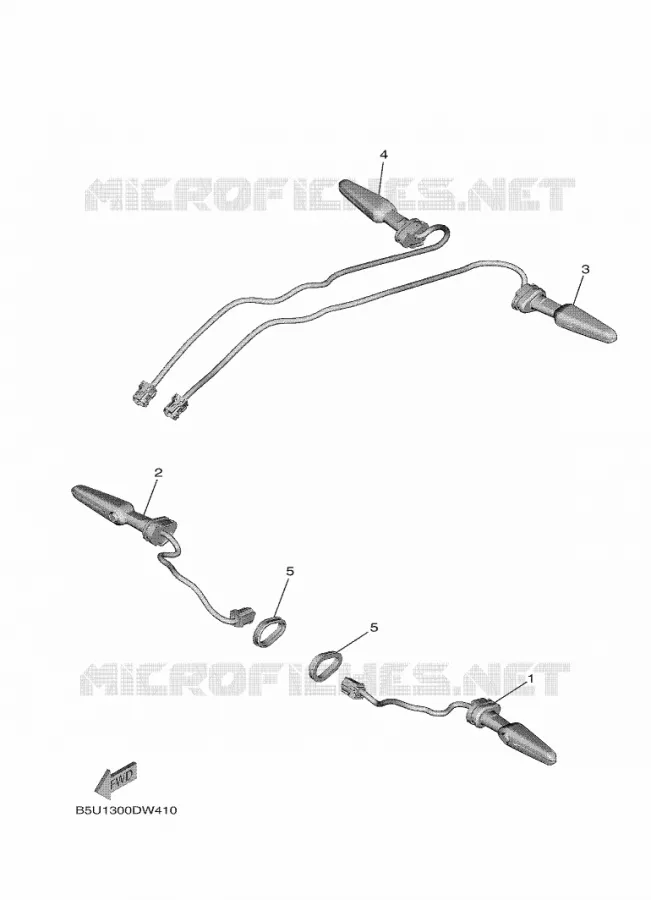 INDICATOR Yamaha MOTO 900 2021 TRACER  MTT890D