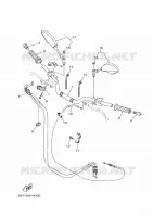 HANDLEBAR & CABLES for Yamaha MT 2021