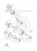 CRANKSHAFT / PISTON for Yamaha YBR 2021