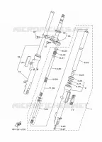 FRONT FORK for Yamaha YBR 2021