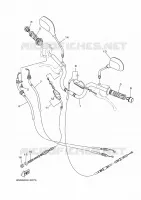 HANDLEBAR & CABLES for Yamaha YBR 2021