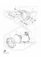 HEADLIGHT for Yamaha YBR 2021