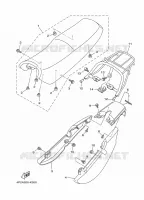 SEAT for Yamaha YBR 2021
