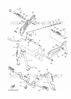 STAND / FOOTREST for Yamaha YBR 2021