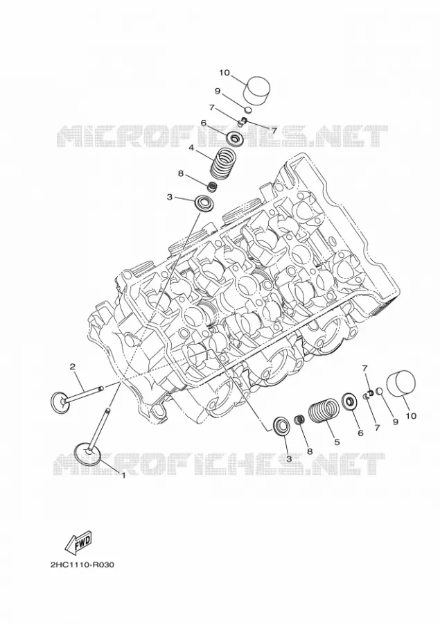 VALVE Yamaha SIDE BY SIDE 1000 2021 YXZ  YXZ1000ET