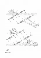 SWINGARM for Yamaha KODIAK 2021