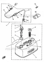 FUEL SUPPLY 2 for Yamaha 40 1990