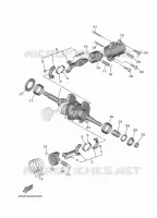 CRANKSHAFT / PISTON for Yamaha TMAX 2021