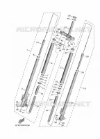 FRONT FORK for Yamaha TMAX 2021