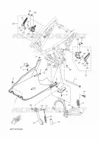 STAND / FOOTREST for Yamaha XMAX 2021
