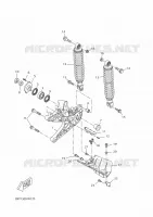 SWINGARM / SHOCK ABSORBER for Yamaha XMAX 2021