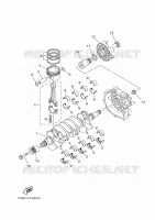 CRANKSHAFT / PISTON for Yamaha FX 2021