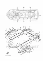 GUNWALE & MAT for Yamaha FX 2021