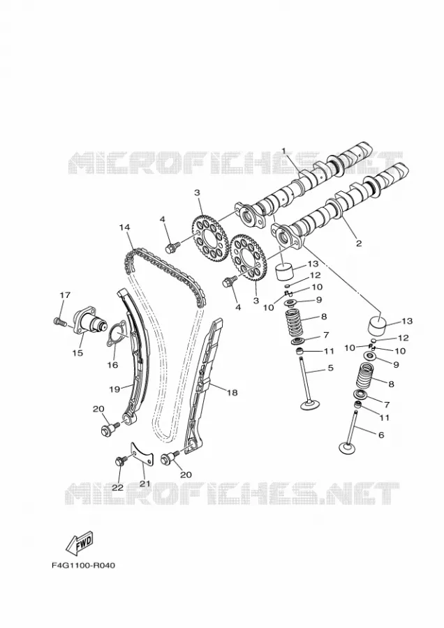 VALVE Yamaha Waverunner 1050 2021 VX  VX1050B-W