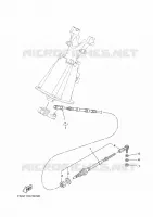 CONTROL CABLE for Yamaha VX 2021