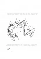 EXHAUST for Yamaha PW 2022