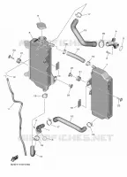 RADIATOR / HOSES for Yamaha YZF 2022