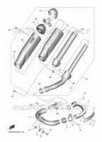 EXHAUST for Yamaha YZF 2022